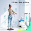 RunStar Smart Scale for Body Weight and Fat Percentage, 8 Electrodes High Precision Body Composition Scale with Set Functions Handle, Body Analyzer Scale Sync App 28 Metrics 400lbs