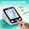 RunStar Upper Arm Blood Pressure Monitor with Wide Range Cuff (8.6” -16.5”) for Home Use FSA&HSA Eligible, Automatic Digital BP Machine with Storage Bag, 2×99 Reading Memory
