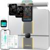 RunSTAR Scale for Body Weight, 400 lbs Smart Digital Bathroom Scale BMI Weighing Body Fat Scale, Body Composition Monitor Health Analyzer with Smartphone App