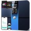 RunStar Scale for Body Weight, Precision Digital Bathroom Smart Scale with 3.5″ TFT Color Large Display for BMI Muscle Mass Heart Rate, 22 Body Composition Analyzer Sync APP, 400lb