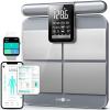 RunStar Scale for Body Weight and Fat Percentage, 8 Electrodes High Precision Digital Scale for BMI 28 Body Composition Measurement, Bathroom Smart Scales with Large Color Display FSA&HSA Eligible(Silver)