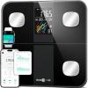 RunStar Smart Scale for Body Weight and Fat Percentage, High Accuracy Digital Bathroom Scale with Large Display for BMI Heart Rate 22 Body Composition Analyzer Sync with Fitness App 400lb(Large)