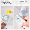 Greater Goods No-Touch Infrared Digital Thermometer for Adults, Kids, and Babies, Forehead Thermometer with Ergonomic Grip, Fever Alarm, Powder Blue(White)