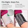 Greater Goods Sphygmomanometer, Latex-Free Manual Blood Pressure Cuff, Home Use, Elderly Care with Carrying Case, Onyx Black(Cloud Gray)