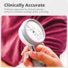 Greater Goods Sphygmomanometer, Latex-Free Manual Blood Pressure Cuff, Home Use, Elderly Care with Carrying Case, Onyx Black(Cloud Gray)