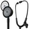 Greater Goods Dual-Head Stethoscope – Clinical Grade, Lightweight, High-Precision Sound, Ideal for Doctors, Nurses, Students, and Medical Professionals, FSA and HSA Eligible (Black)(Triple Black)