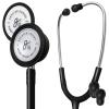 Greater Goods Dual-Head Stethoscope – Clinical Grade, Lightweight, High-Precision Sound, Ideal for Doctors, Nurses, Students, and Medical Professionals, FSA and HSA Eligible (Black)(Black)