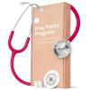 Greater Goods Dual-Head Stethoscope – Clinical Grade, Lightweight, High-Precision Sound, Ideal for Doctors, Nurses, Students, and Medical Professionals, FSA and HSA Eligible (Black)(Pink)