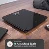 Greater Goods Smart Scale – Track Your Weight Loss Journey with Verified Accuracy & Smart Goal-Based Monitoring | Wi-Fi & Bluetooth Sync(Black)