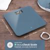 Greater Goods Smart Scale – Track Your Weight Loss Journey with Verified Accuracy & Smart Goal-Based Monitoring | Wi-Fi & Bluetooth Sync(Stone Blue)