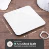 Greater Goods Smart Scale – Track Your Weight Loss Journey with Verified Accuracy & Smart Goal-Based Monitoring | Wi-Fi & Bluetooth Sync(White)
