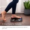 Greater Goods Digital Bathroom Scale for Body Weight, BMI, Body Fat, Muscle Mass, Bluetooth Smart Scale with App Integration, 400 lbs, Black(Black  Bluetooth BMI Scale)