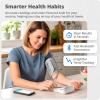 Greater Goods Bluetooth Blood Pressure Monitor with Regular Upper Arm BP Cuff, Accurate Digital Blood Pressure Machine with App Integration, Large Backlit Display, BP Machine for Home Use(Full Kit)
