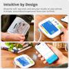 Greater Goods Bluetooth Blood Pressure Monitor with Regular Upper Arm BP Cuff, Accurate Digital Blood Pressure Machine with App Integration, Large Backlit Display, BP Machine for Home Use(Full Kit)