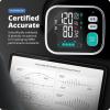 Greater Goods Premium Digital Bluetooth Blood Pressure Monitor for Home Use, Multicolor Large Screen, Black