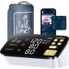 RunStar Smart Blood Pressure Monitor for Home Use, with Wide Upper Arm Blood Pressure Cuff (8.6” -17.3”), FSA&HSA Eligible, 6.5” Clear LED Display, AFib Detection, Connect App for iOS & Android