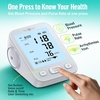 RunStar Upper Arm Blood Pressure Monitor with Wide Range Cuff (8.6” – 16.5”) for Home Use FSA&HSA Eligible, Automatic Digital BP Machine with Storage Bag, 2×99 Reading Memory, Grey