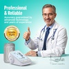 RunStar Upper Arm Blood Pressure Monitor with Wide Range Cuff (8.6” – 16.5”) for Home Use FSA&HSA Eligible, Automatic Digital BP Machine with Storage Bag, 2×99 Reading Memory, Grey
