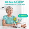 RunStar Upper Arm Blood Pressure Monitor with Wide Range Cuff (8.6” – 16.5”) for Home Use FSA&HSA Eligible, Automatic Digital BP Machine with Storage Bag, 2×99 Reading Memory, Grey