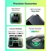 RunStar Scale for Body Weight and Fat Percentage, 8-Electrode Full Body Composition Monitor 28 Body Metrics Sync App, BMI, Muscle Mass-High Accuracy Digital Bathroom Scale with 3-Metric Display(Black)